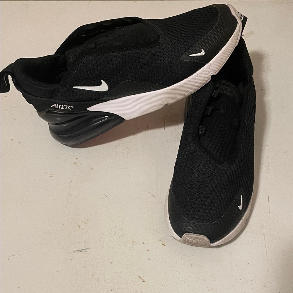 Nike Kids Black and White Sneakers